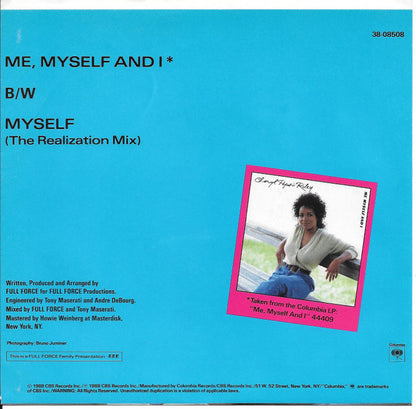 7" Single: Cheryl Pepsii Riley - Me, Myself And I