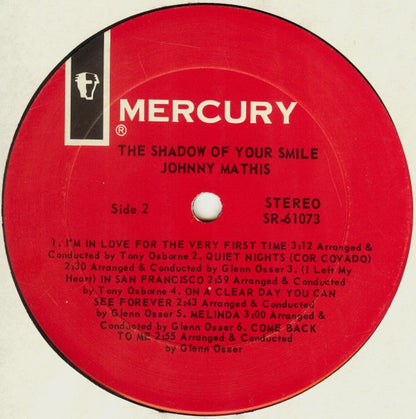 Johnny Mathis - The Shadow Of Your Smile