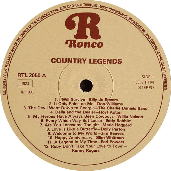 Various - Country Legends
