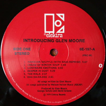 Glen Moore - Introducing