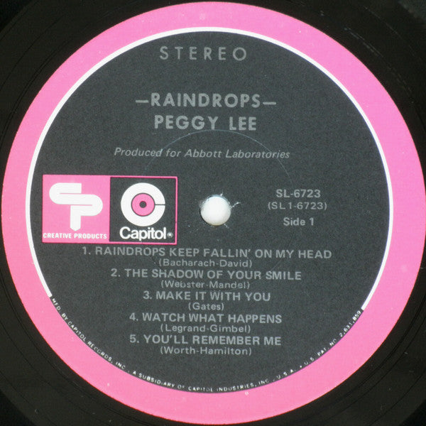 Peggy Lee - Raindrops