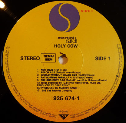Martini Ranch - Holy Cow