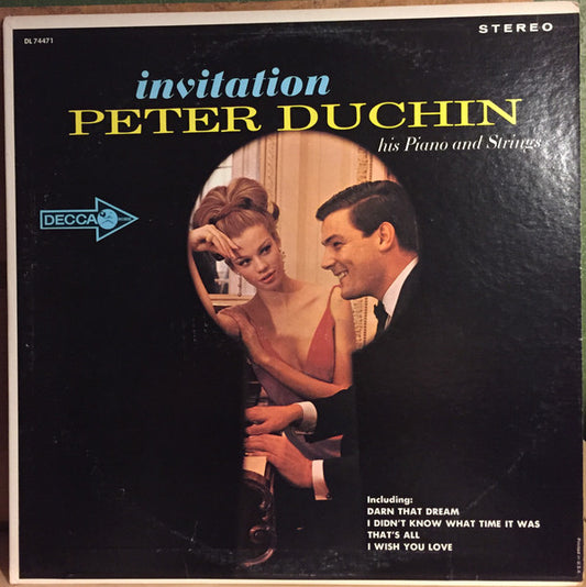 Peter Duchin, His Piano And Strings - Invitation