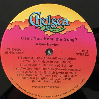 Wayne Newton - Can't You Hear The Song?