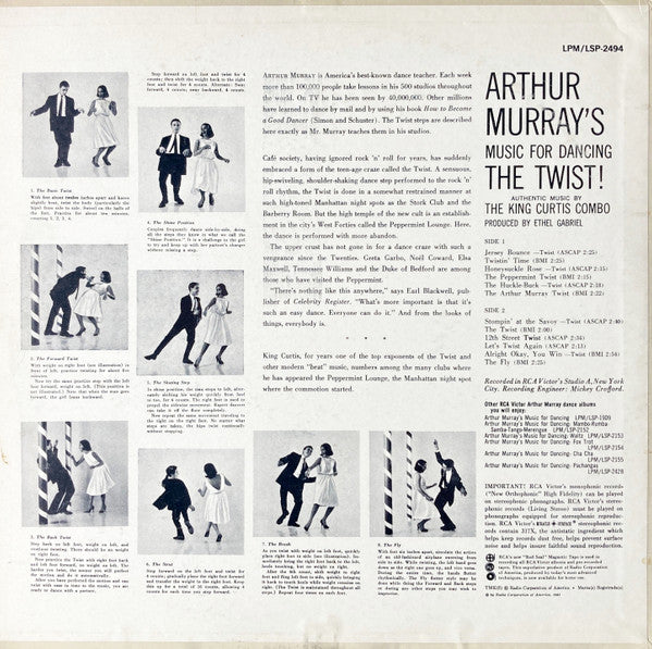 King Curtis Combo - Arthur Murray's Music For Dancing The Twist!