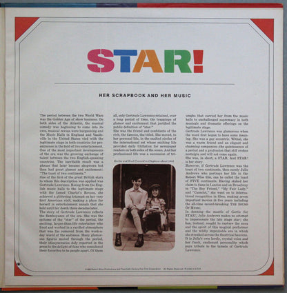 Julie Andrews - Star! (Original Motion Picture Sound Track Album)