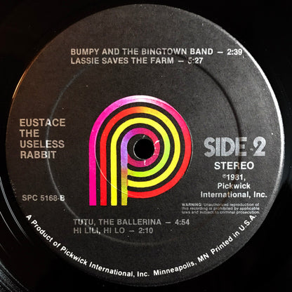 Frank Welker, Glenn Ash - Eustace The Useless Rabbit