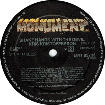 Kris Kristofferson - Shake Hands With The Devil