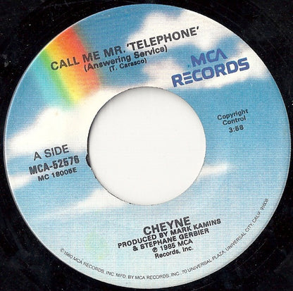 7" Single: Cheyne - Call Me Mr 'Telephone