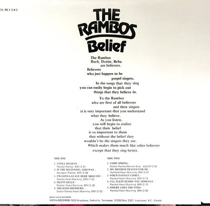 The Rambos - Belief
