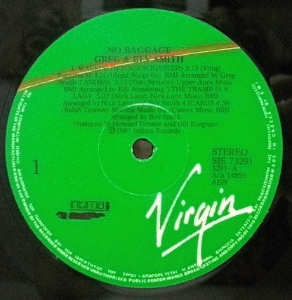 Greg & Bev Smith - No Baggage