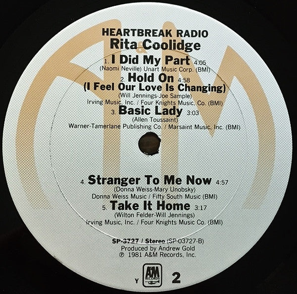 Rita Coolidge - Heartbreak Radio