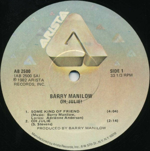 Barry Manilow - Oh, Julie!