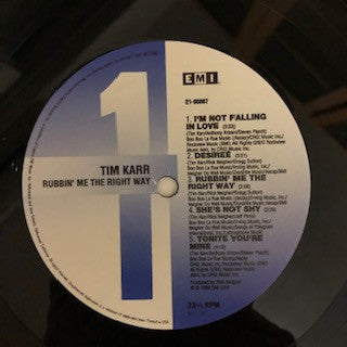 Tim Karr - Rubbin' Me The Right Way