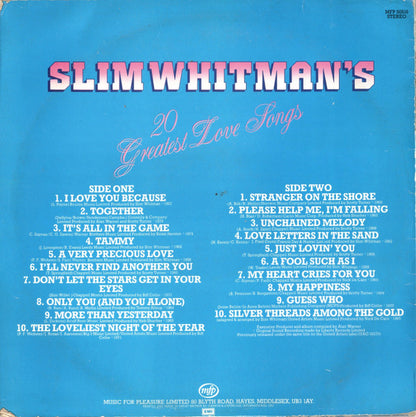 Slim Whitman - Slim Whitman's 20 Greatest Love Songs
