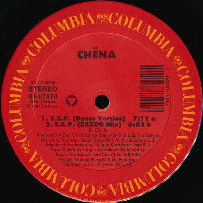 12" Single: Chena - E.S.P.