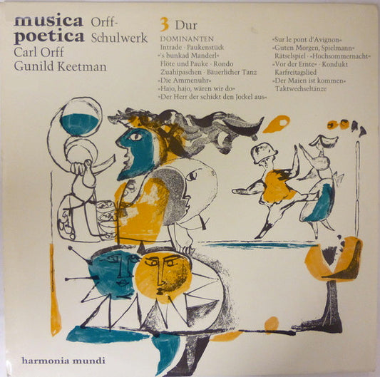 Carl Orff, Gunild Keetman - Musica Poetica Teil 3 - Orff-Schulwerk - Dur: Dominanten