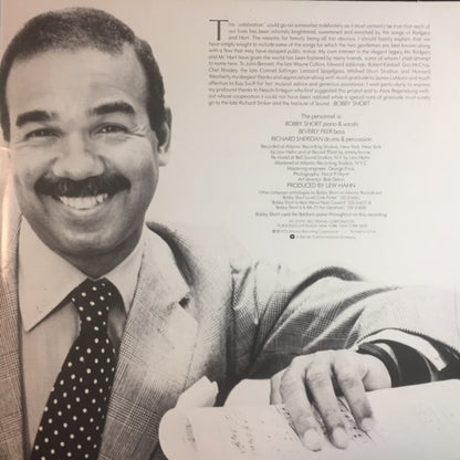 Bobby Short - Bobby Short Celebrates Rodgers & Hart