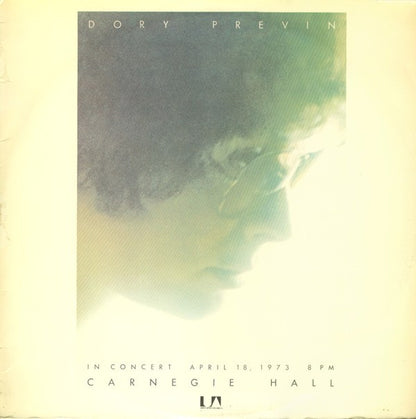 Dory Previn - Live At Carnegie Hall