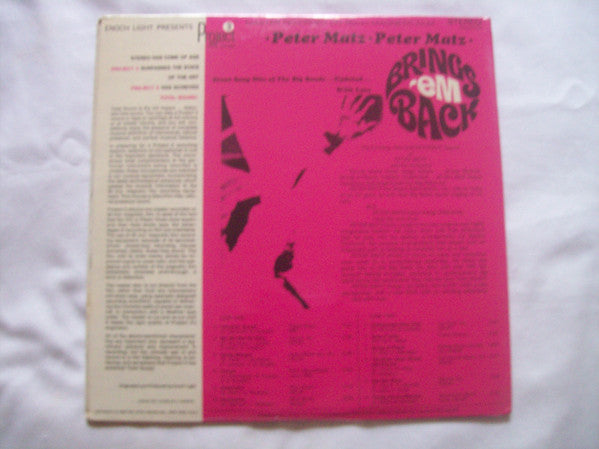 Peter Matz Orchestra - Brings 'Em Back (Great Song Hits Of The Big Bands ... Updated ... With Love)