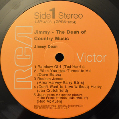 Jimmy Dean - Jimmy - The Dean Of Country Music