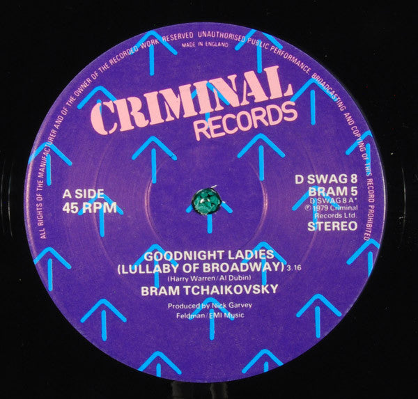 Bram Tchaikovsky - Lullaby Of Broadway