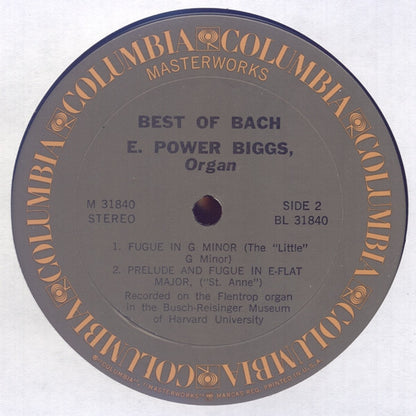 Johann Sebastian Bach, E. Power Biggs - Best Of Bach
