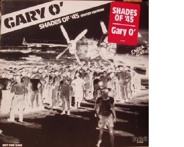 12": Gary O'Connor - Shades Of '45 (Edited Version)