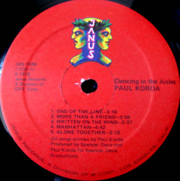 Paul Korda - Dancing In The Aisles