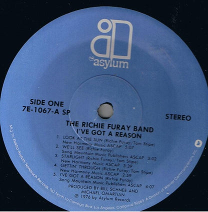 The Richie Furay Band - I've Got A Reason
