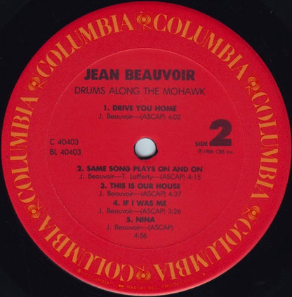 Jean Beauvoir - Drums Along The Mohawk