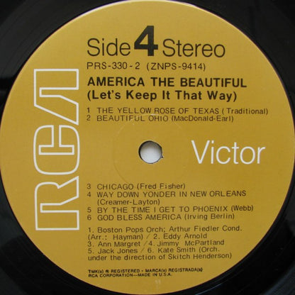 Various - America The Beautiful (Let's Keep It That Way)