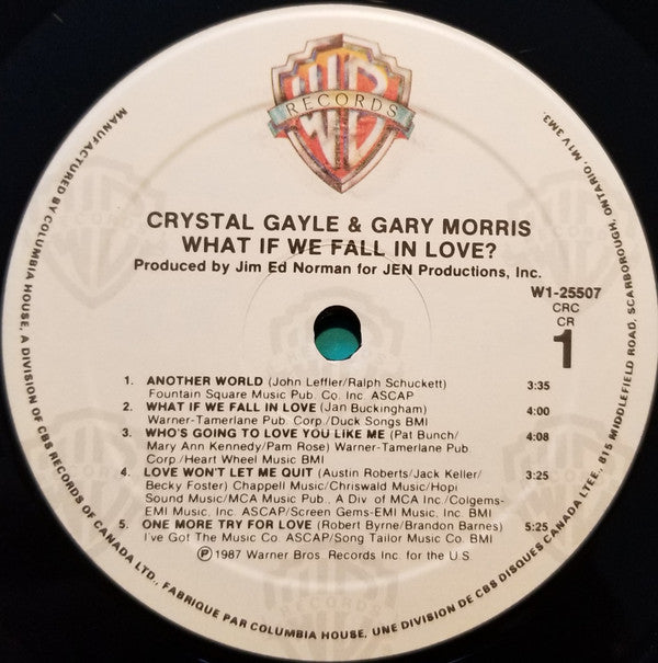 Crystal Gayle, Gary Morris - What If We Fall In Love?