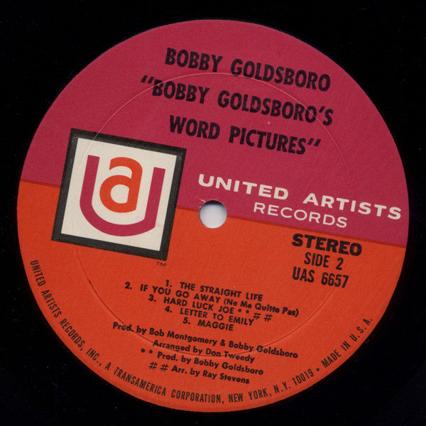 Bobby Goldsboro - Word Pictures