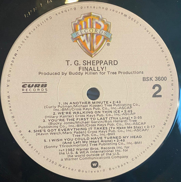 T.G. Sheppard - Finally!