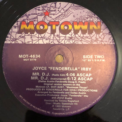 12" Single: Joyce "Fenderella" Irby - Mr. D.J.