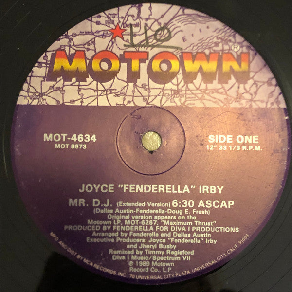 12": Joyce "Fenderella" Irby - Mr. D.J.