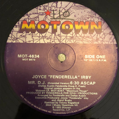 12" Single: Joyce "Fenderella" Irby - Mr. D.J.