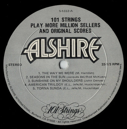 101 Strings - More Million Sellers And Original Scores