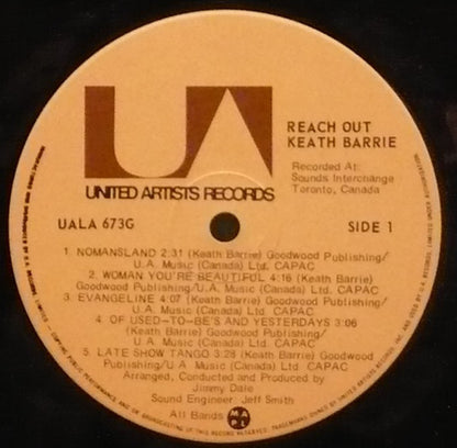 Keath Barrie - Reach Out