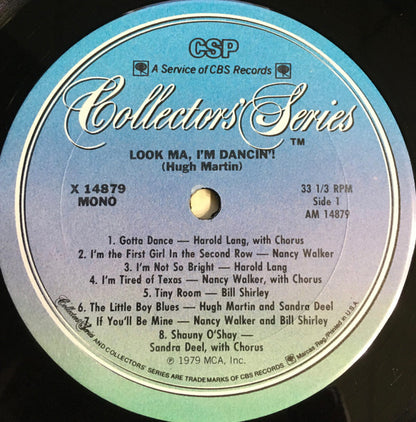 Hugh Martin, Dorothy Fields, Morton Gould - Look Ma, I'm Dancin'! / Arms And The Girl