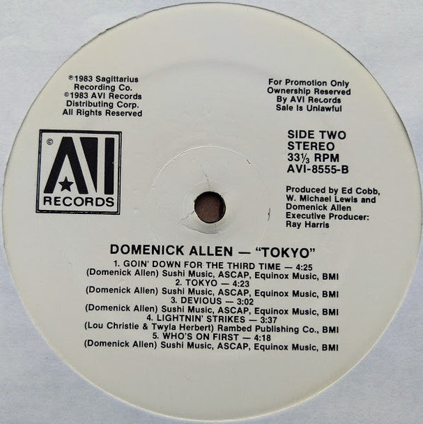 Domenick Allen - Tokyo