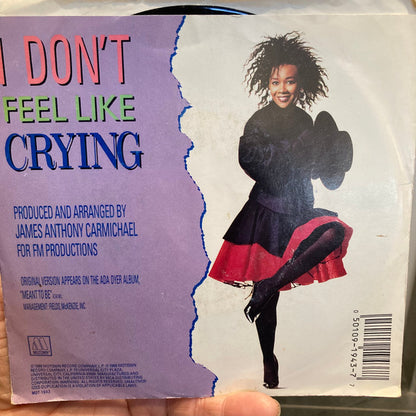 7" Single: Ada Dyer - I Don't Feel Like Crying