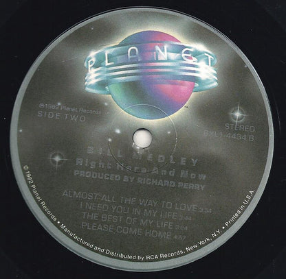 Bill Medley - Right Here And Now