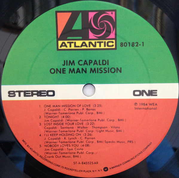 Jim Capaldi - One Man Mission