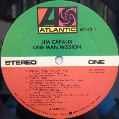 Jim Capaldi - One Man Mission