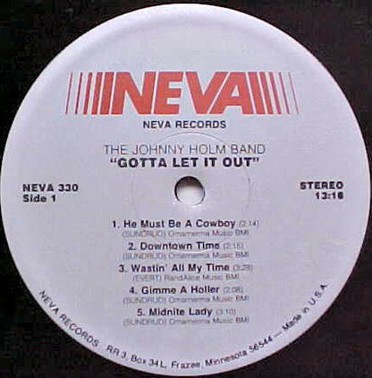 The Johnny Holm Band - Gotta Let It Out