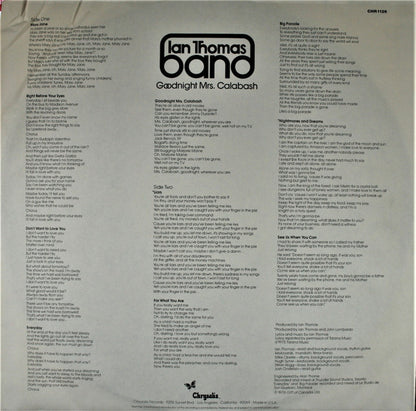 Ian Thomas Band - Goodnight Mrs. Calabash