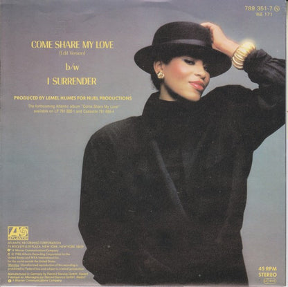 7" Single: Miki Howard - Come Share My Love