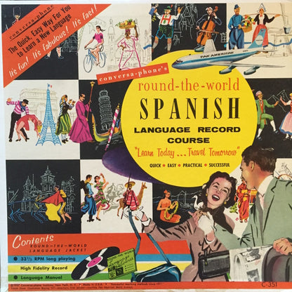 Unknown Artist - Round-The-World Spanish Language Record Course